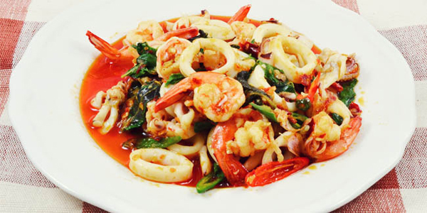 Resep Cumi Pedas Daun Kemangi