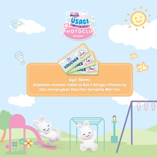 Merries Photoclip, Hadiah Voucher Belanja Jutaan Rupiah Menantimu! Merries Photoclip